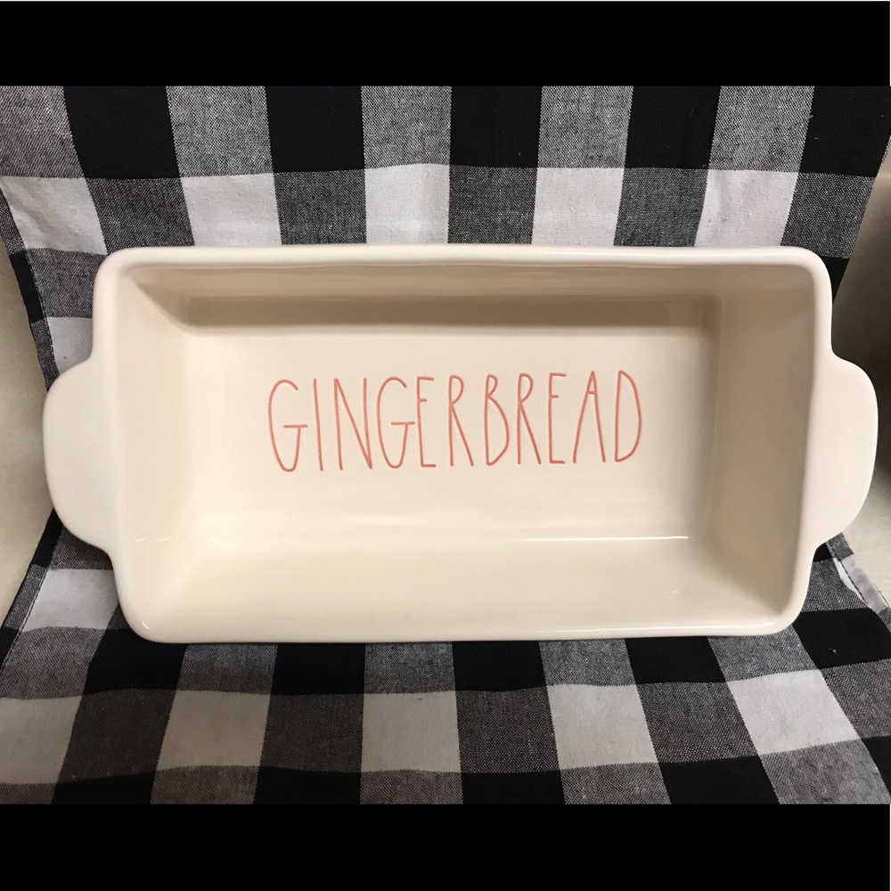 Rae Dunn Gingerbread loaf pan